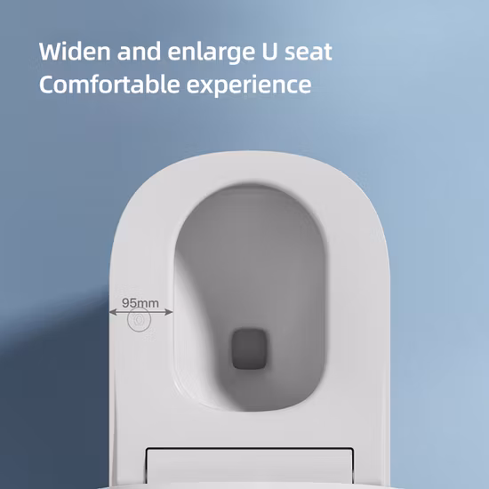 2023 Egns Automatisches europäisches Sensorbadezimmer Intelligente beheizte intelligente Toilette Sprachsteuerung Intelligente Toilettenschüssel